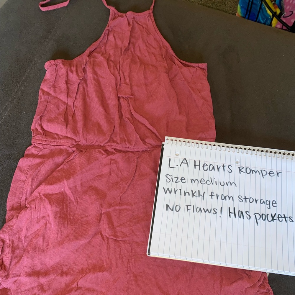 L.A hearts romper